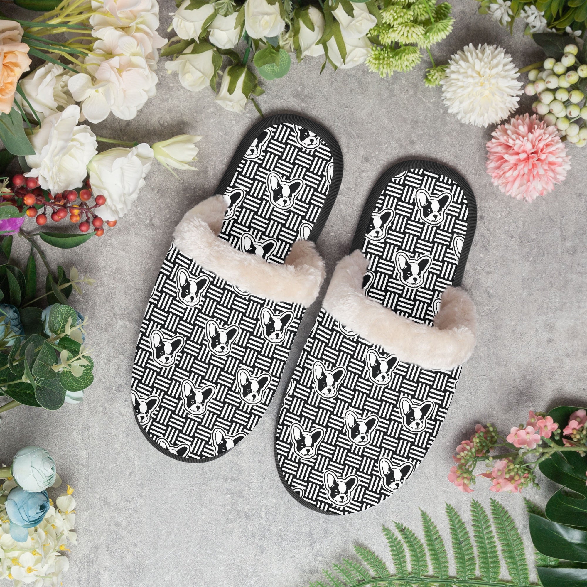 Culture-Inspired Elton - Cozy Winter Slippers for Daily Life Premium