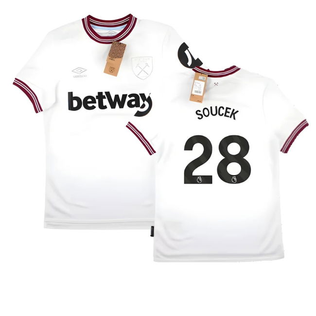 Authentic 2023-2024 West Ham Away (soucek 28) With Special Edition
