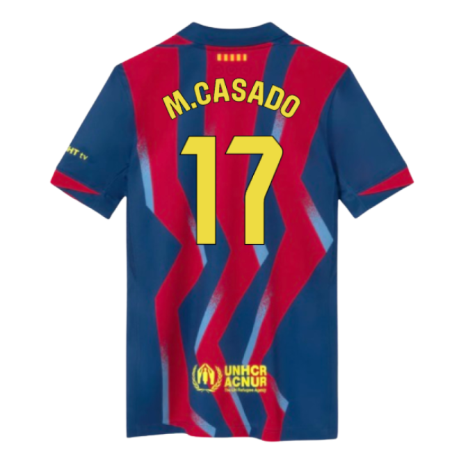 Luxury 2025-2026 Fcb Fourth Jersey (kids) (mcasado 17)