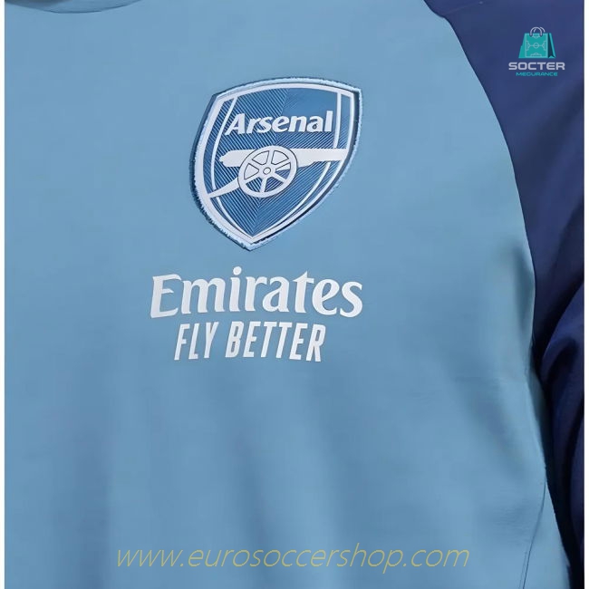 2025-2026 Arsenal Training Tee (Blanch Blue)