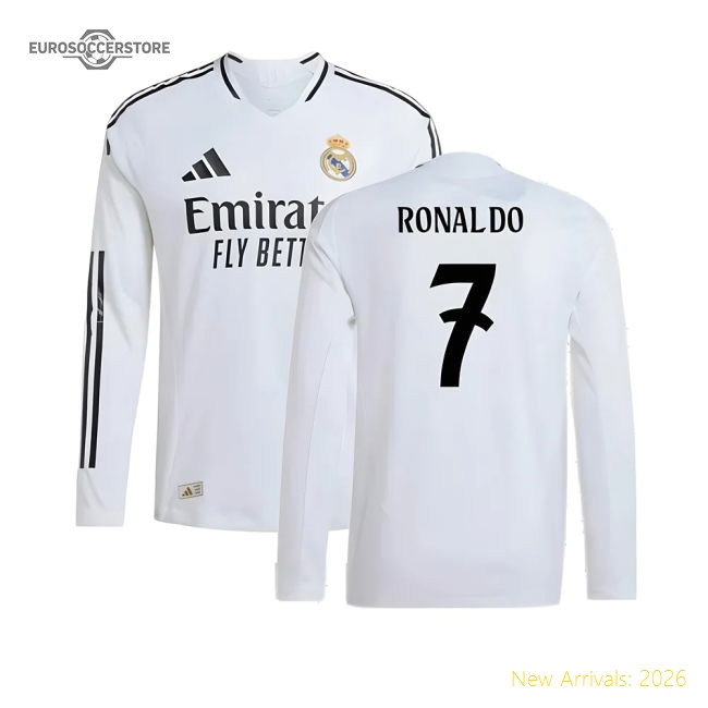 Real Madrid Home Performance Jersey Comfortable Comfortable