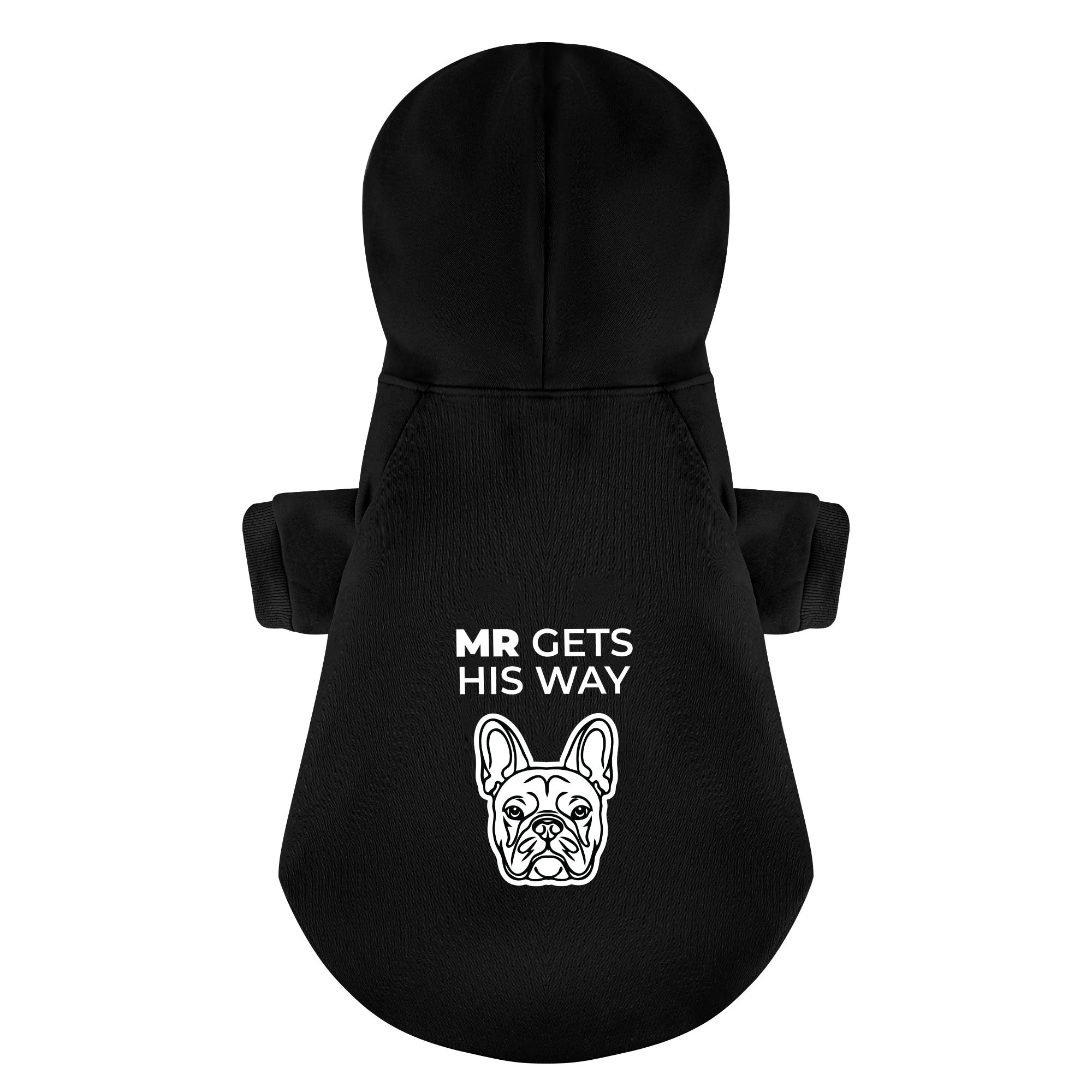 Mr Gets His Way and Miss Spoiled - Matching French Bulldog Hoodies – Stylish, Cozy & Personalized!