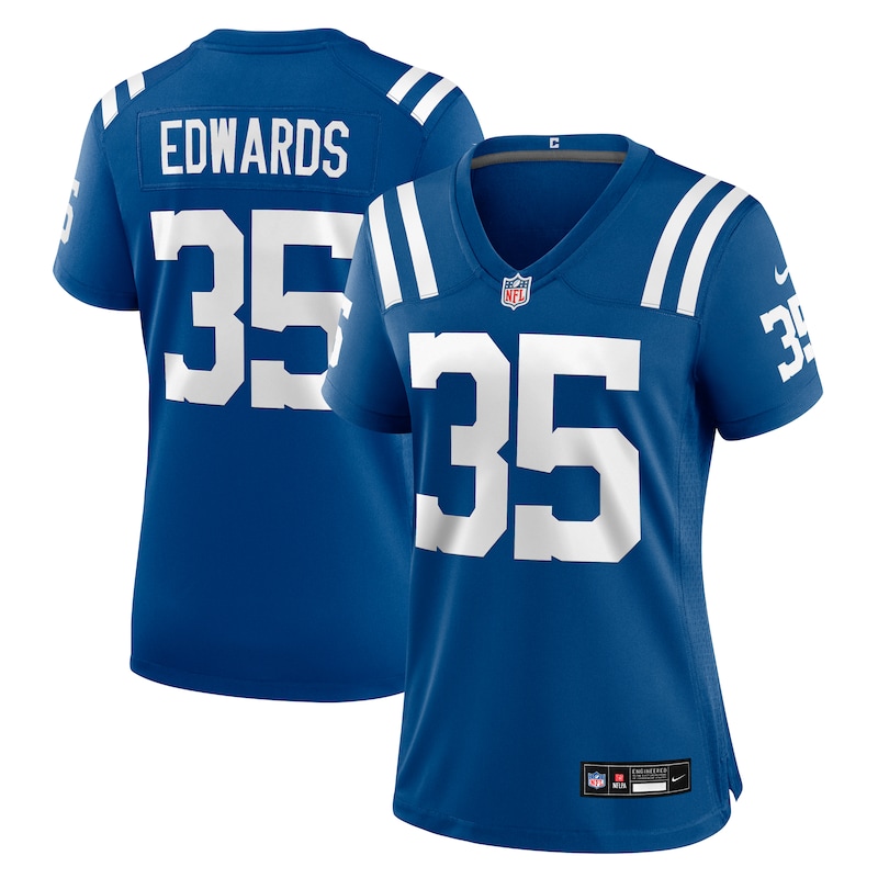 None Johnathan Edwards Indianapolis Colts Great Value Authentic Jersey