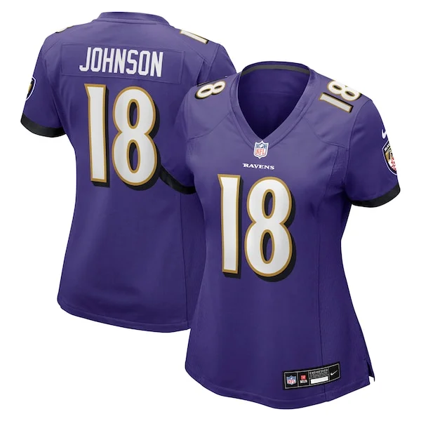 High-Quality BAL Ravens Game Jersey - Purple | NFL Fan Apparel