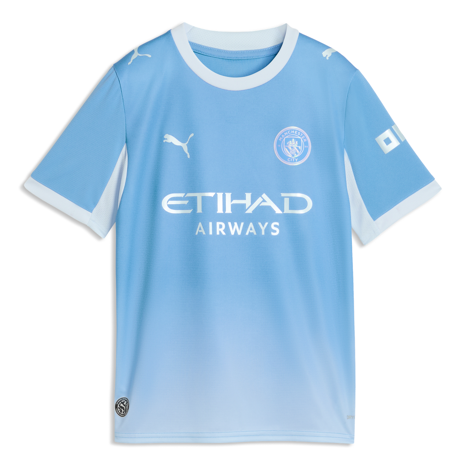 Manchester City 2026/27 Home Shirt #20 Youth Premium Football Jersey