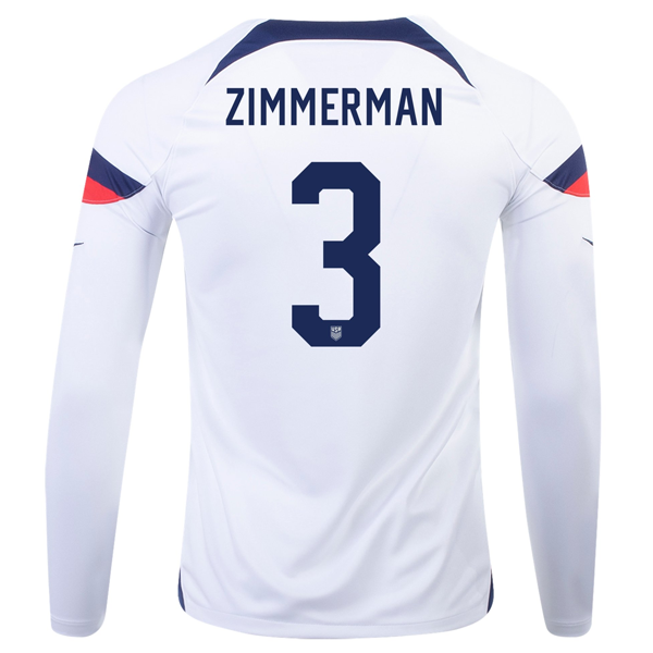 USA 2022-2023 Season Home Football Jersey –  Fan Version S