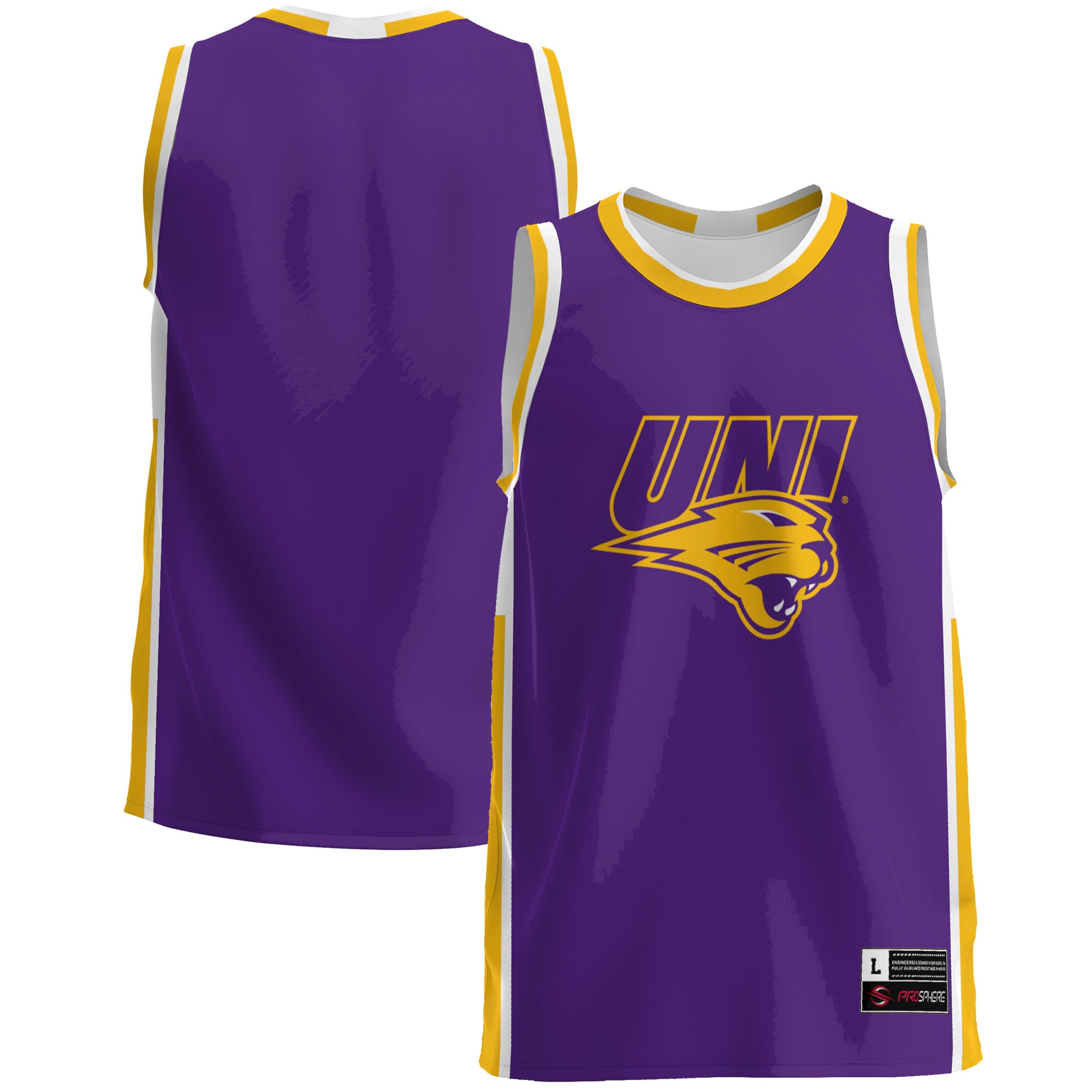 [NJP] Northern Iowa Panthers GameDay Greats Lightweight Basketball Jersey - Purple