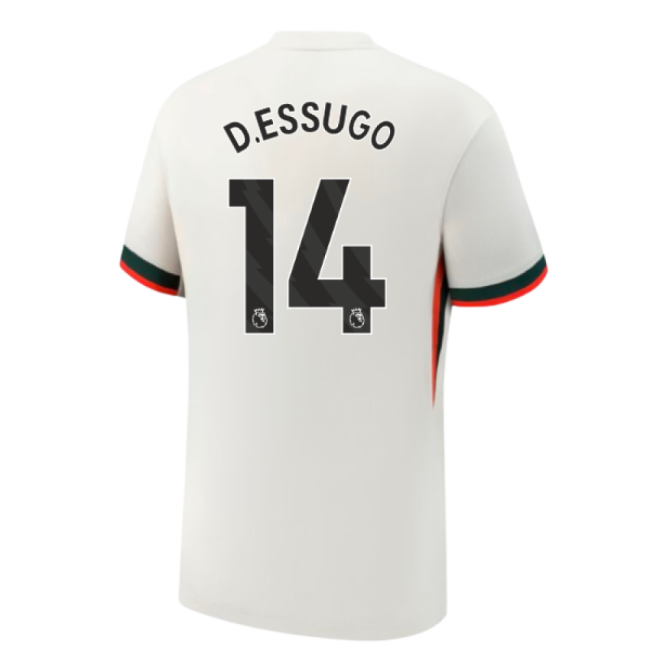 replica 2025-2026 Chelsea Away Shirt (D.Essugo 14)