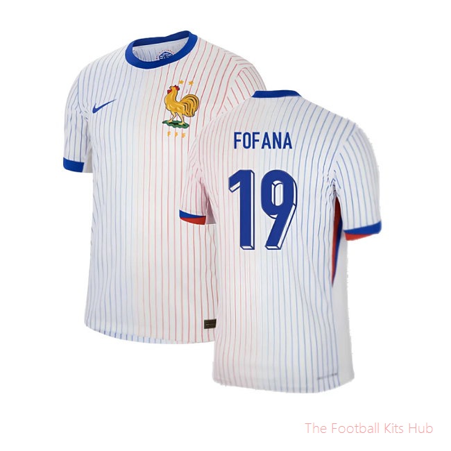 2024-2025 France Away Dri-ADV Match Shirt (Fofana 19)