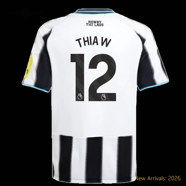 Kid-approved Newcastle Kids Thiaw Jersey 2025-2026 Lightweight