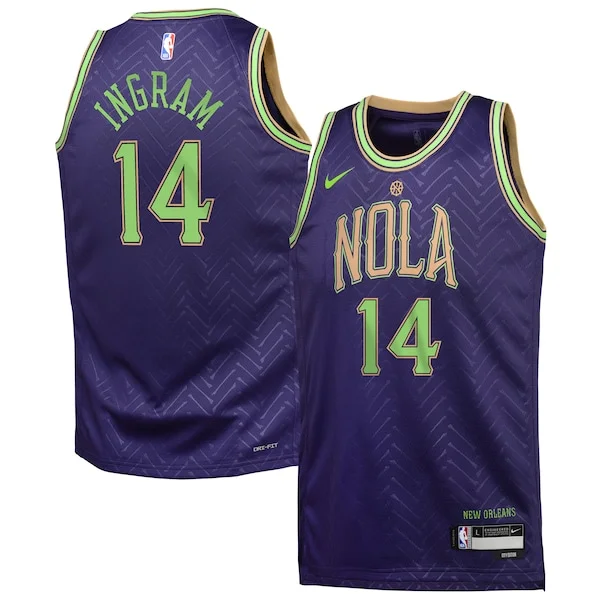 Brandon Ingram NOP Swingman Jersey - modern Basketball training