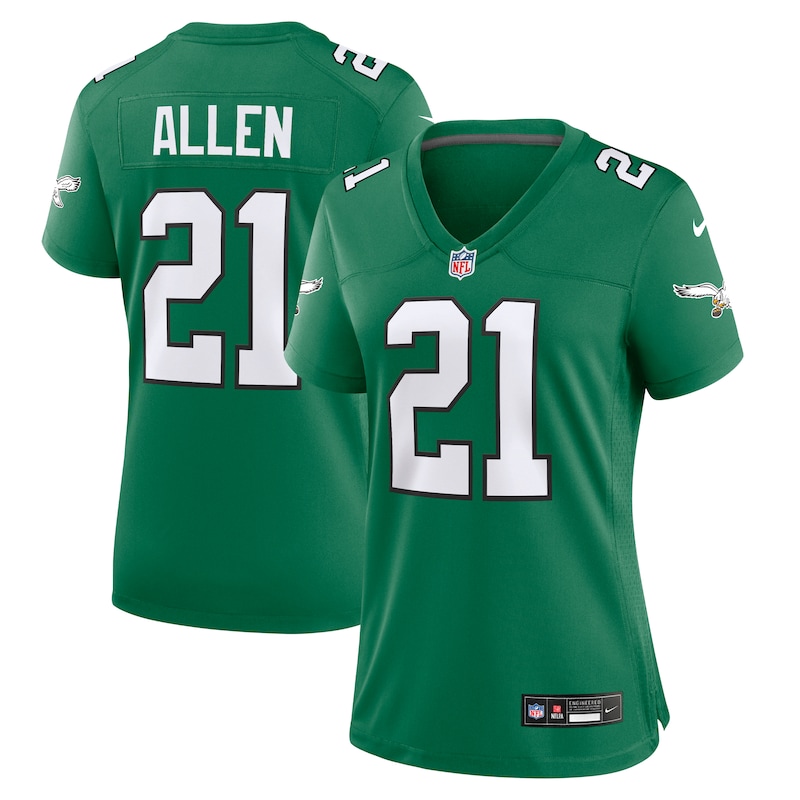 None Eric Allen PHI Eagles Timeless Elite Jersey Game Day Wear