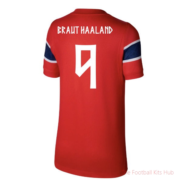 2026-2027 Norway Home Shirt (Kids) (Braut Haaland 9)