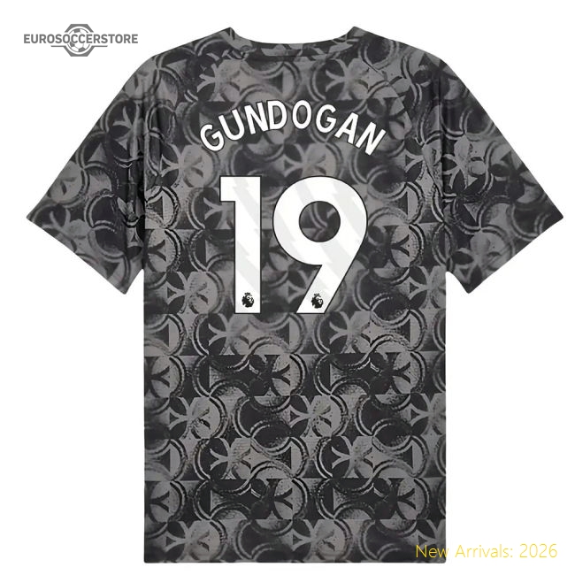 2025-2026 Premier League Premier League Home Pro-level Jersey Gundogan