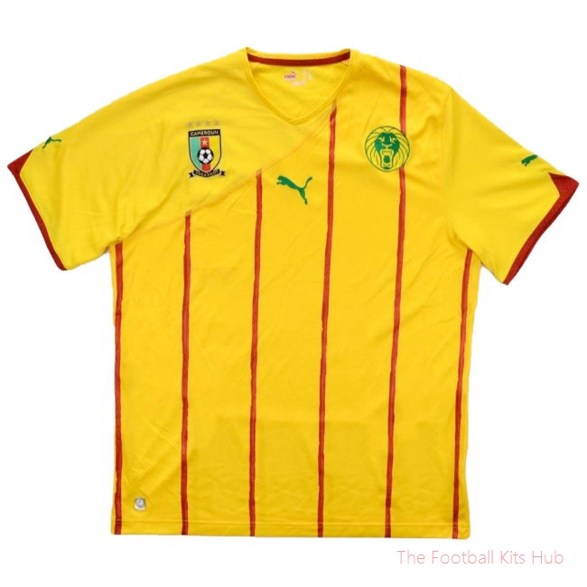 Men 2010-2011 Cameroon Away Shirt