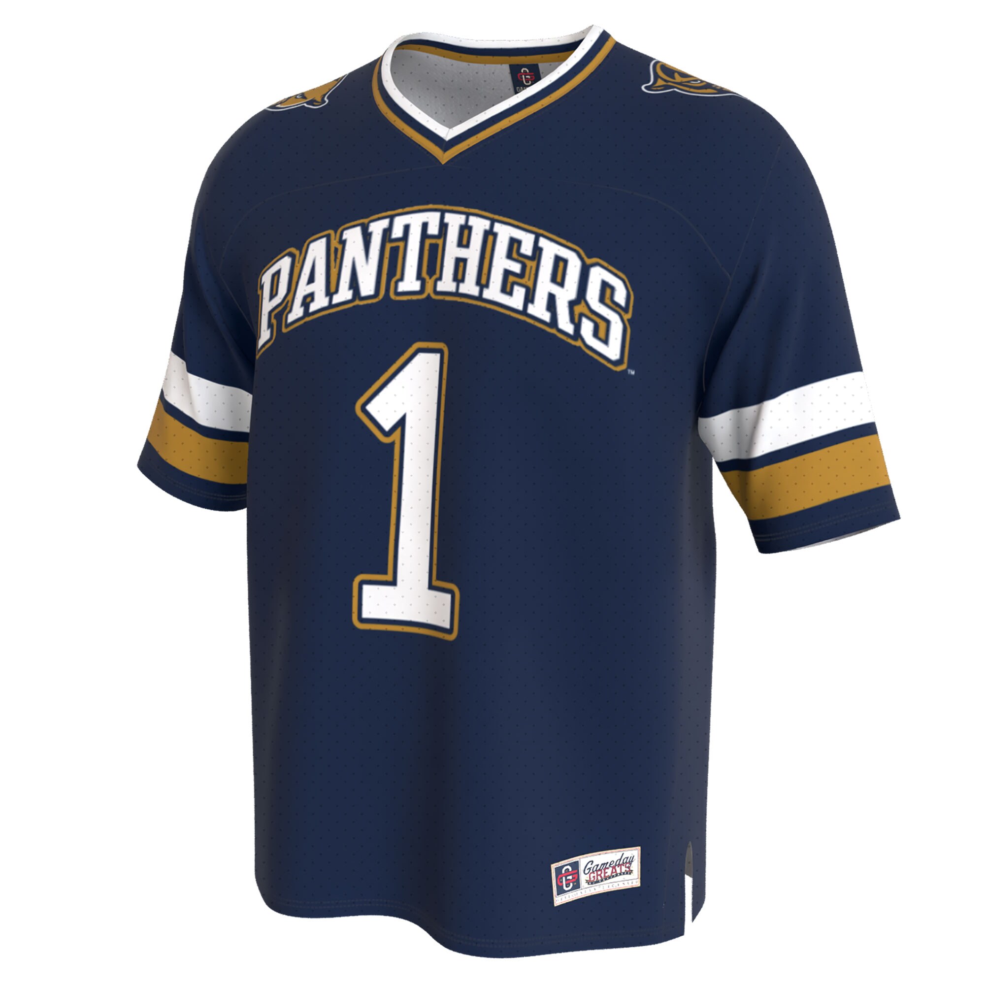 [DDG] FIU Panthers GameDay Greats Youth Lightweight Collegiate Football Fashion Jersey - Navy