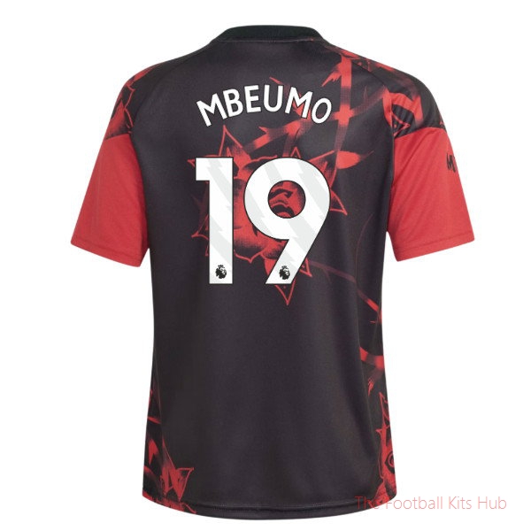 Man Utd 2026-2027 Home Pre-Match Shirt (Kids) (Mbeumo 19)