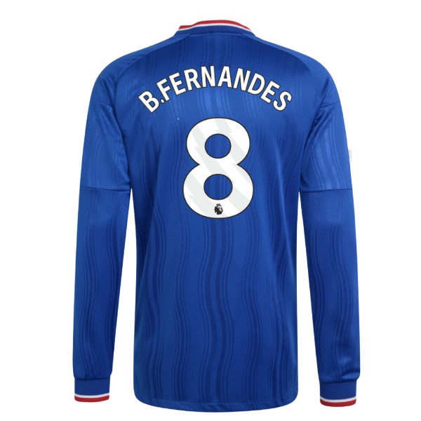 [WSG] 2026 2027 Man Utd Long Sleeve Shirt Away Authentic Uniform (B.Fernandes 8)