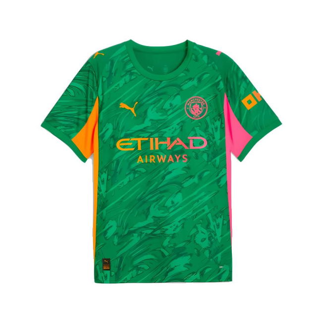 2025-20 Man City Official Goalkeeper Football Kit L M S