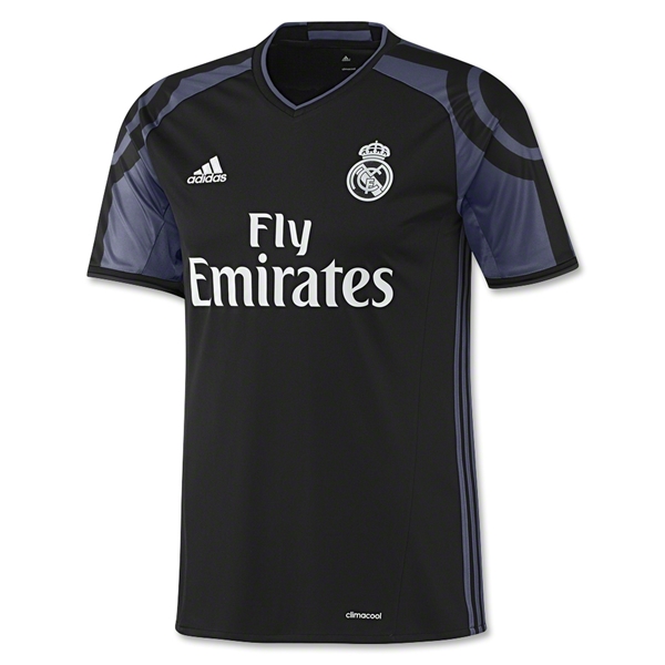 Breathable Real Madrid Third 201617 Soccer Jersey Shirt