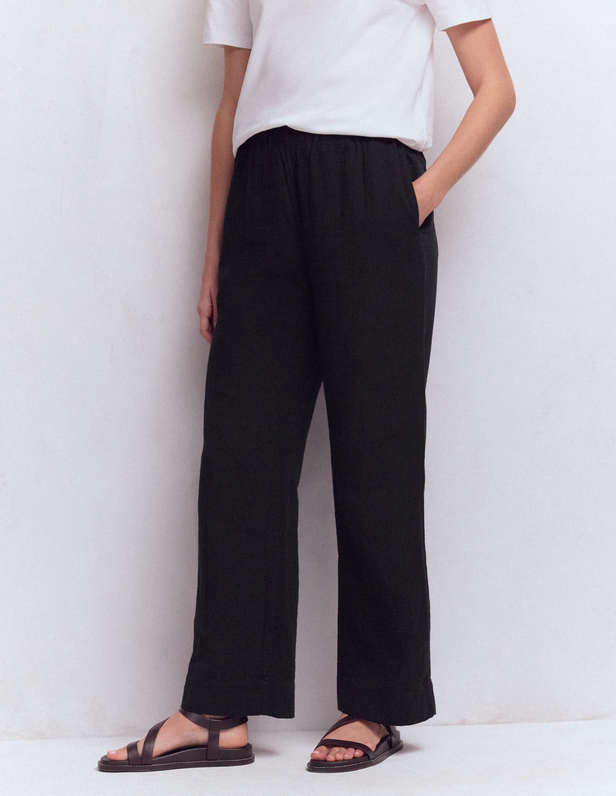 Pull On Double Cloth Trousers