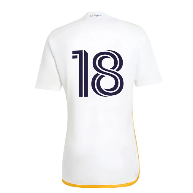 2024-2025 La Galaxy Mls Premium Reus Jersey Aeroready Fabric