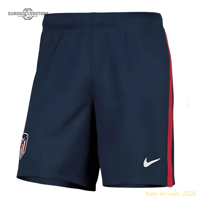 Best-Selling 2020-2021 Atletico Madrid Home Nike Football Shorts