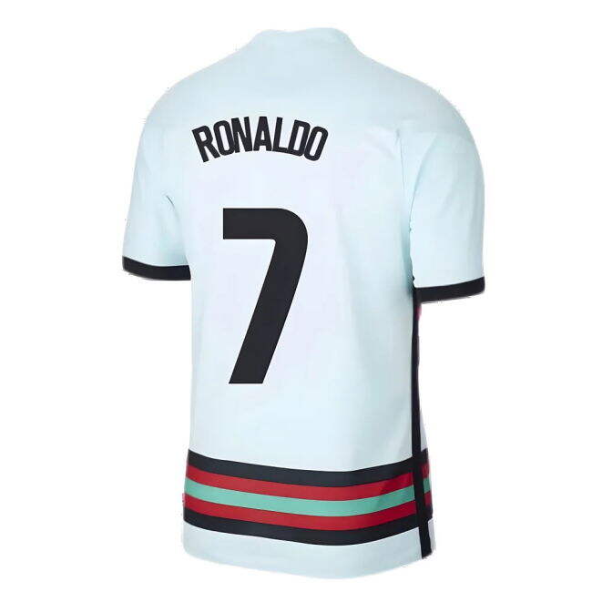 Minimalist 2020-2021 Portugal Away Nike Football Shirt (RONALDO 7) Beautiful