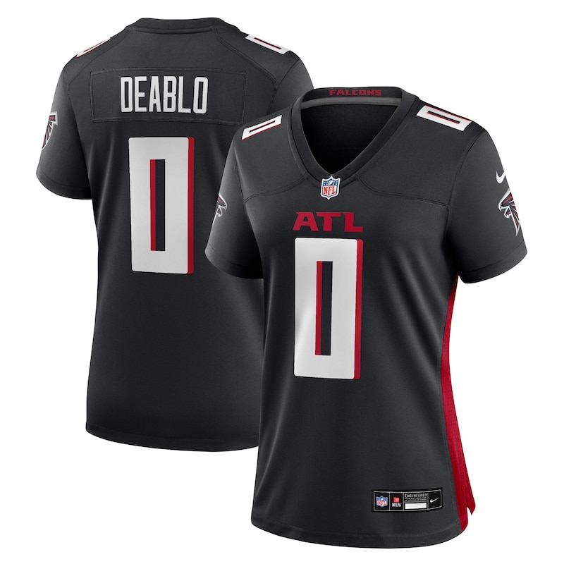 None Divine Deablo ATL Falcons Vintage Premium Jersey for NFL Fans