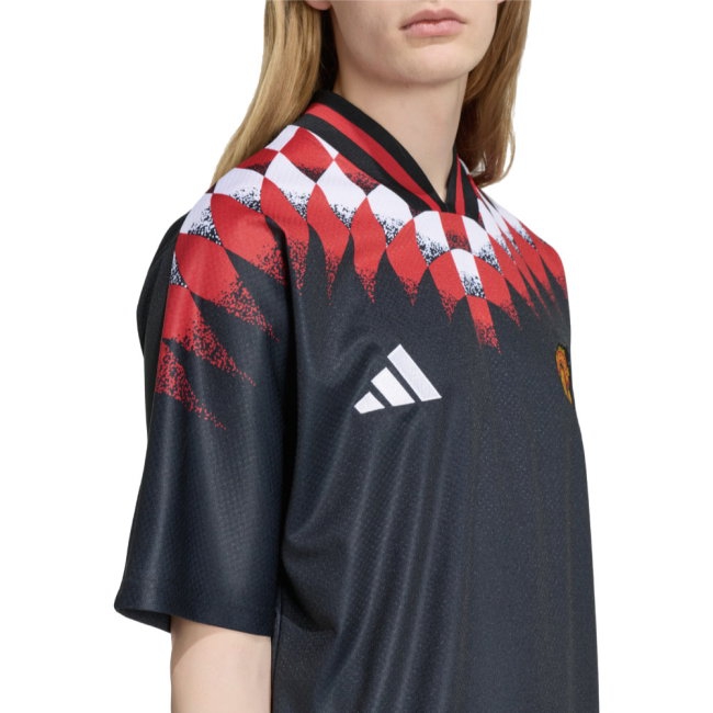 [LLS] 2026-2027 Man Utd Street Jersey (Black) (Tielemans 18)