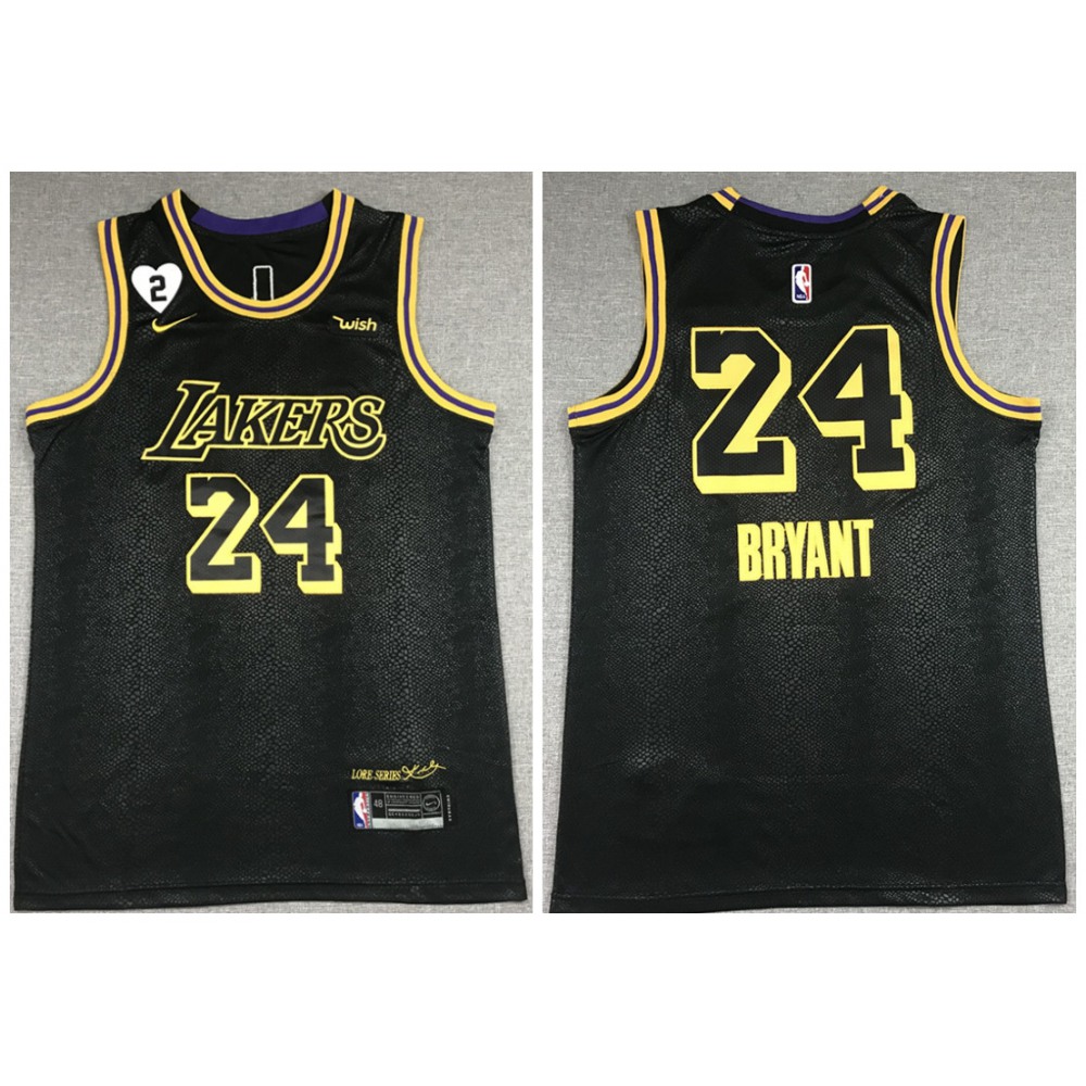 Professional Men's LA Lakers #24 Kobe Black Basketball Jersey