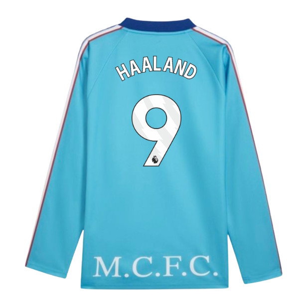 [DDJ] 2026-2027 Man City KING Jersey LS (Blue) (Haaland 9)