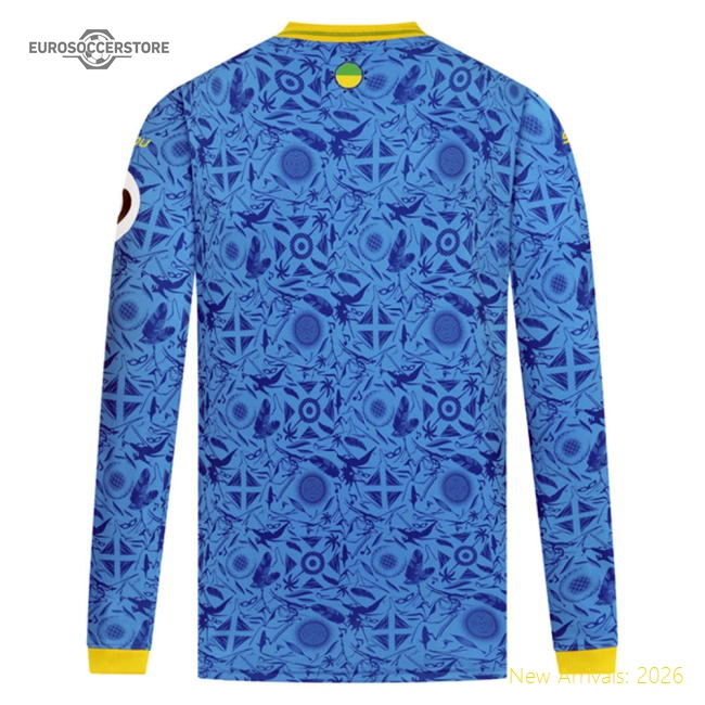 Top-grade 2025-2026 Wolves Long Sleeve Third Shirt - Official Edition