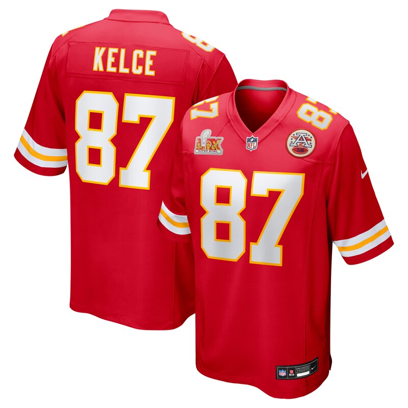 None Travis Kelce Kansas City Chiefs Budget-Friendly Replica Jersey
