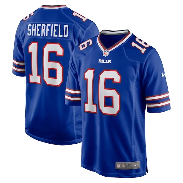 None Trent Sherfield Game Jersey - Royal | NFL Player Jersey