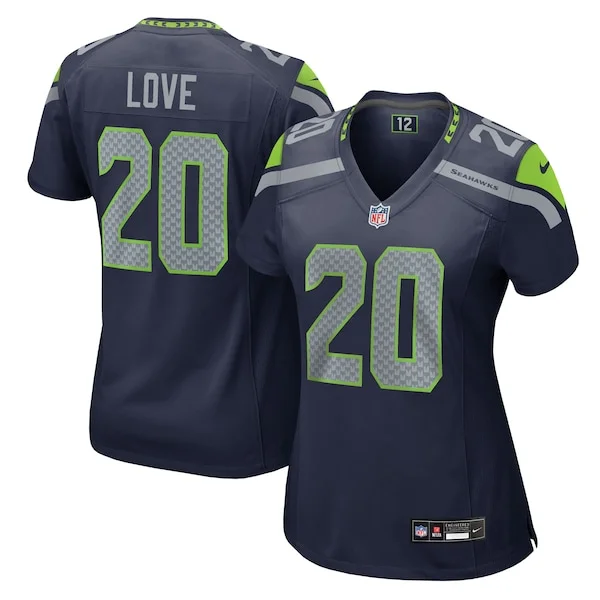 Seattle Seahawks Game NFL Jersey - Navy | Premium Football Apparel
