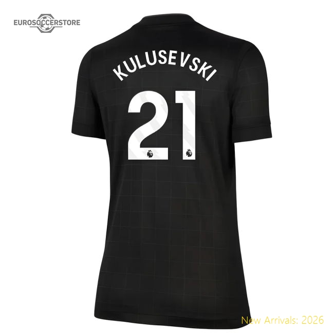 Outstanding 2025-2026 Spurs Away Shirt (womens) (kulusevski 21)