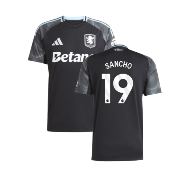 Aston Villa (villa) 2025-2026 Away - Featuring Sancho 19