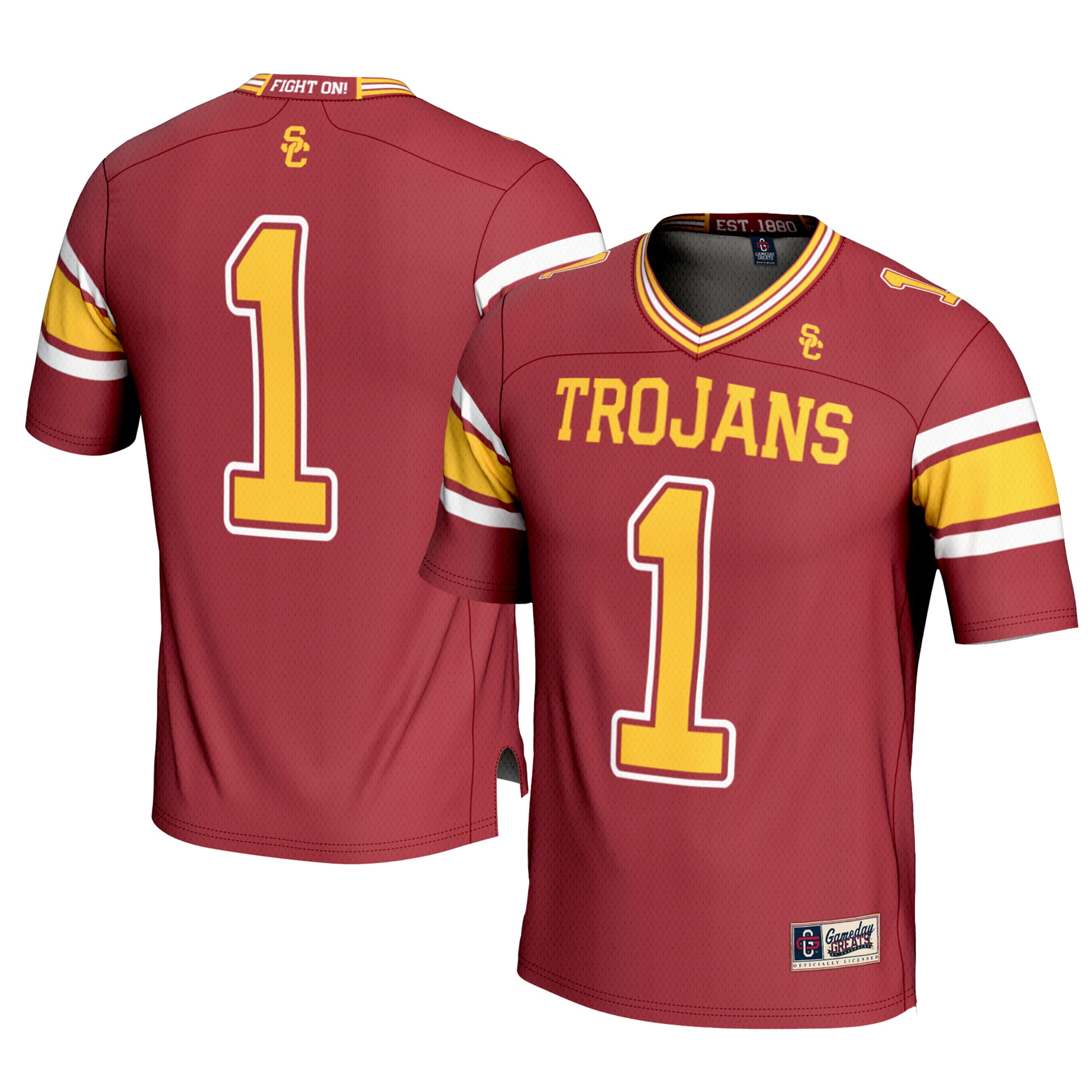 [NJP] USC Trojans GameDay Greats Football Jersey - Cardinal
