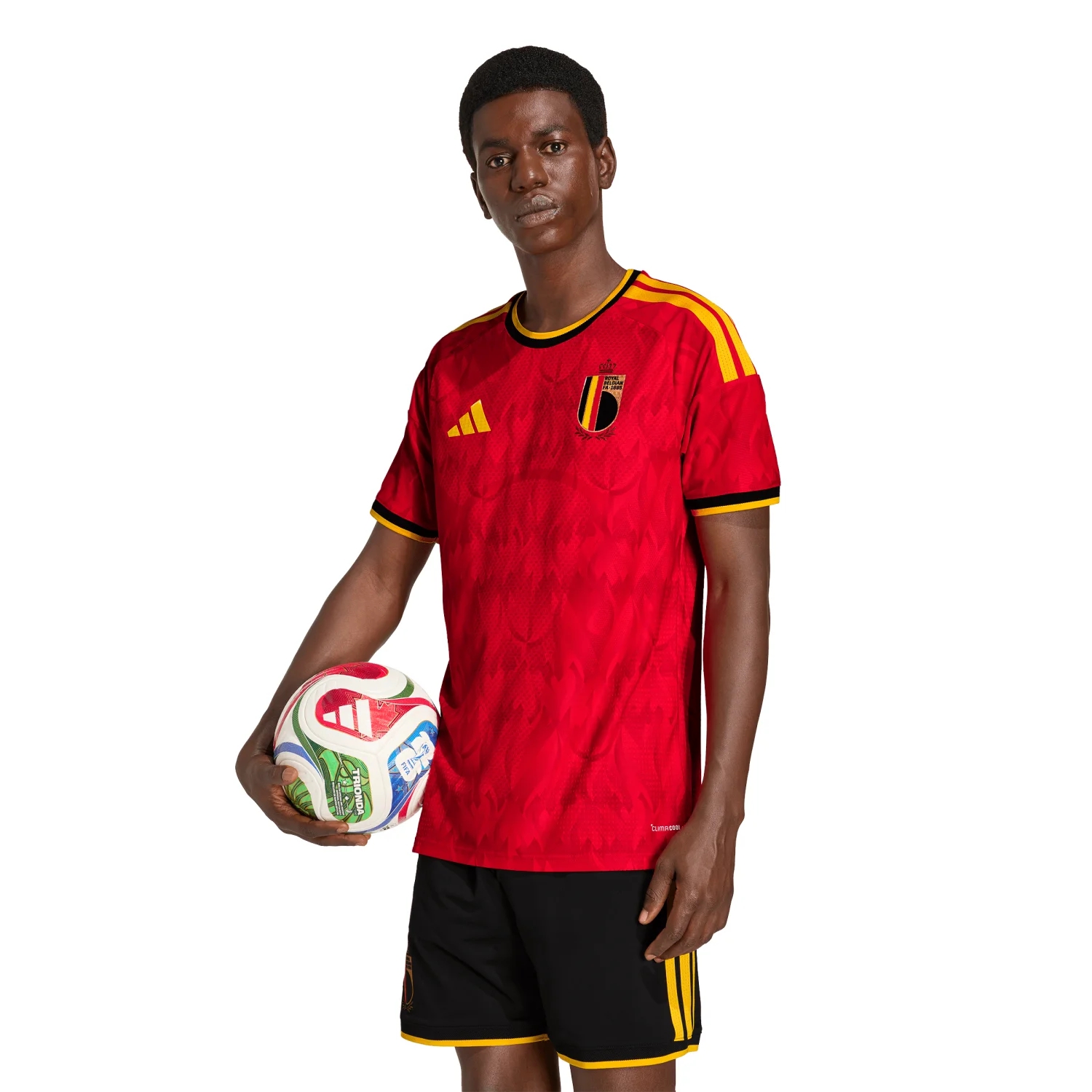 Belgium 2026 Elite Home Jersey - Men's | Slim Fit Climacool+ Performance Football Shirt Red Devils Kit