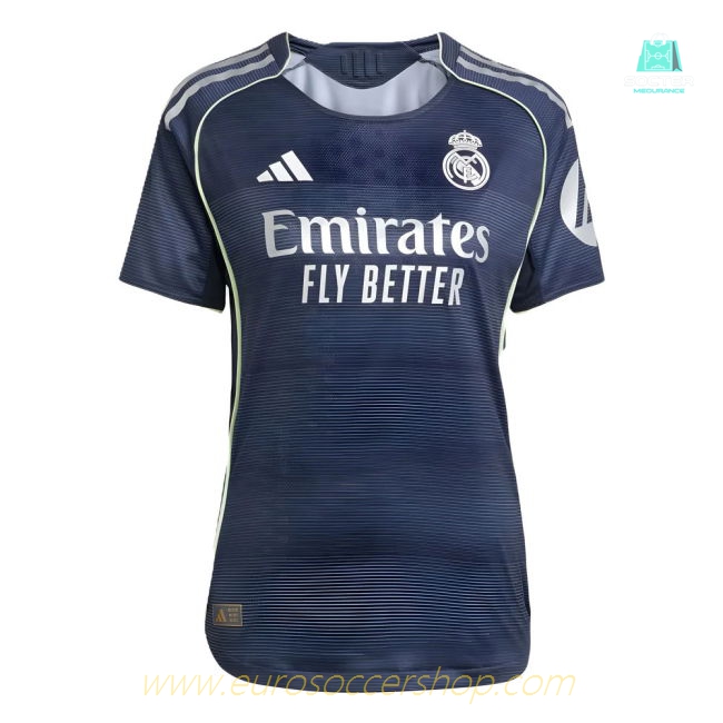 2025-2026 Real Madrid Authentic Away Shirt (Ladies) (Vini Jr. 7)