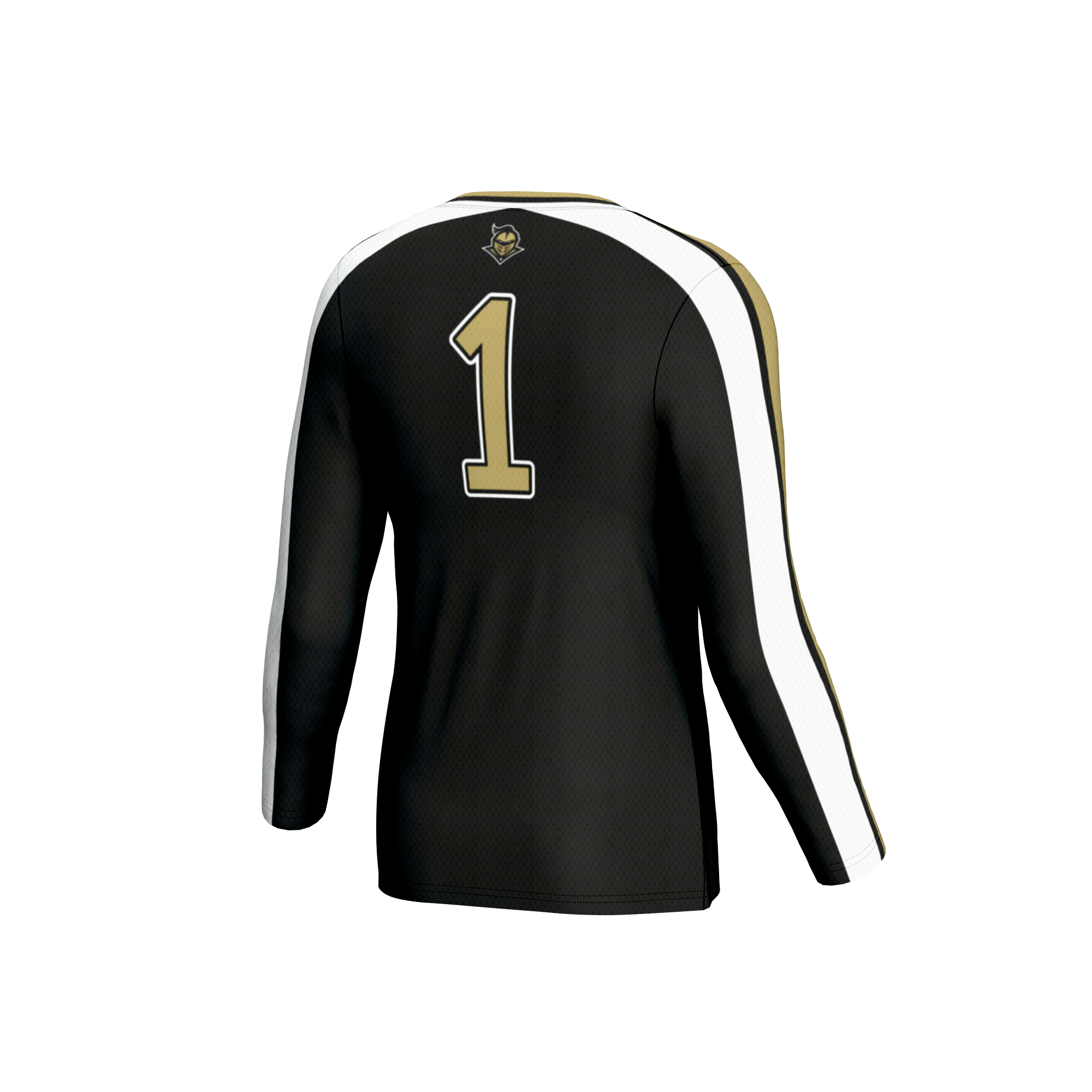 [NJP] UCF Knights GameDay Greats Youth Women's Volleyball Lightweight Fashion Jersey - Black