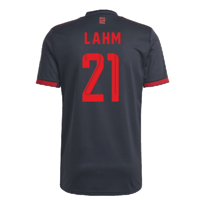 2022-2023 Bayern Munchen Third Soccer Shirt (Lahm 21) In Multiple Sizes