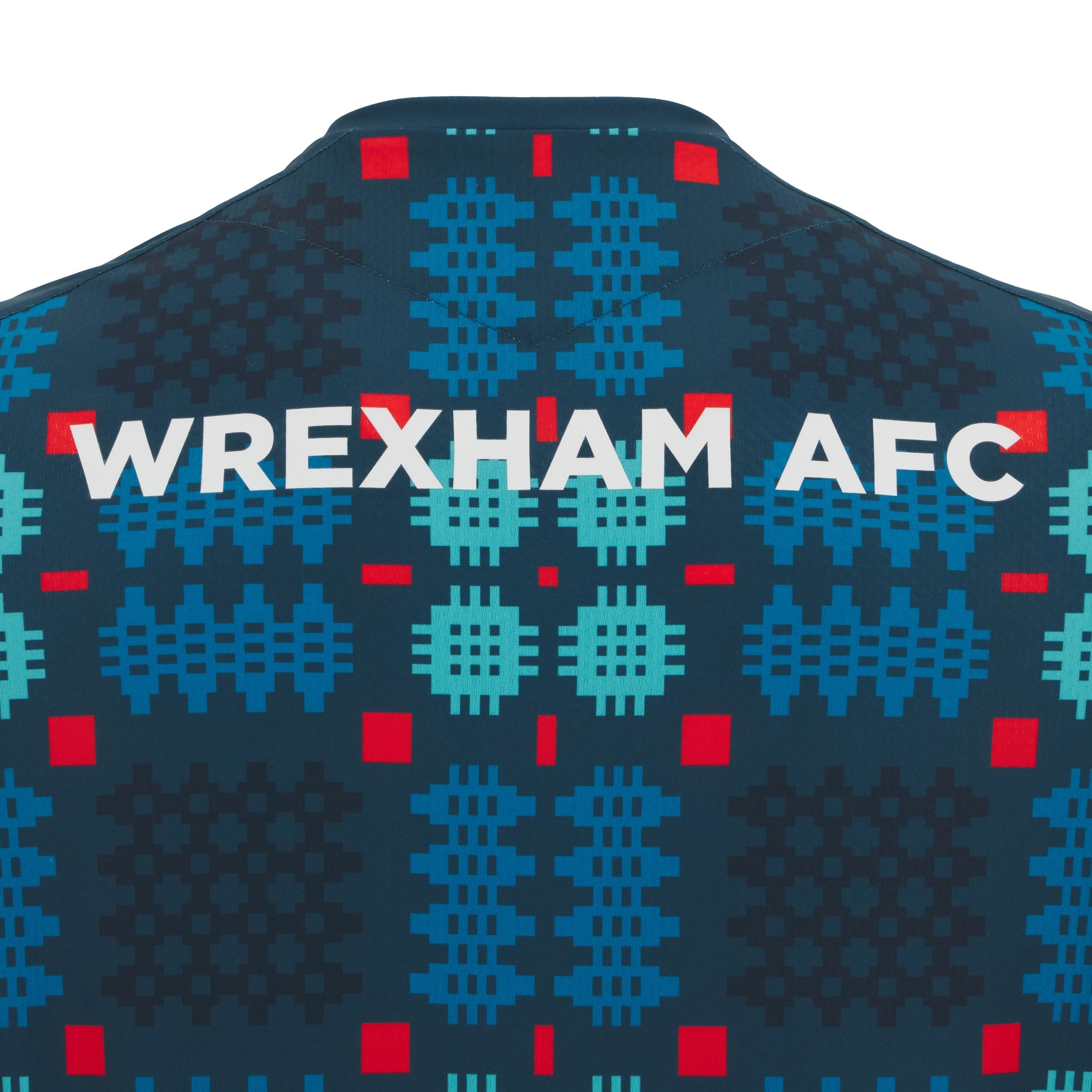 [SJH] Wrexham Warm-Up Jersey Top - Blue