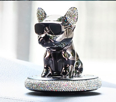 Durable Innovative French Bulldog Metal Shake Head Purifier – Infuse ...