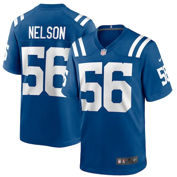 None Quenton Nelson Game Jersey - Royal | NFL Player Jersey | NFL Foot