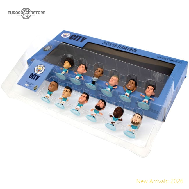 Official Manchester City Fc Soccerstarz Season 25-26 Team Pack