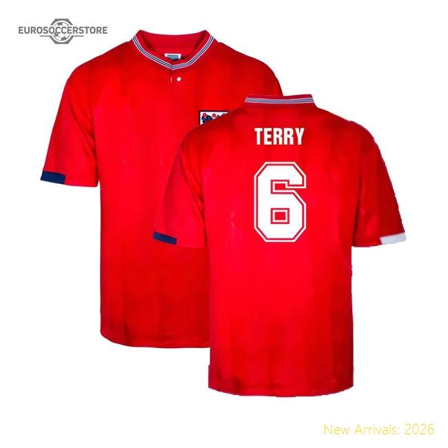 England 1989 Away Retro Shirt (Terry 6)