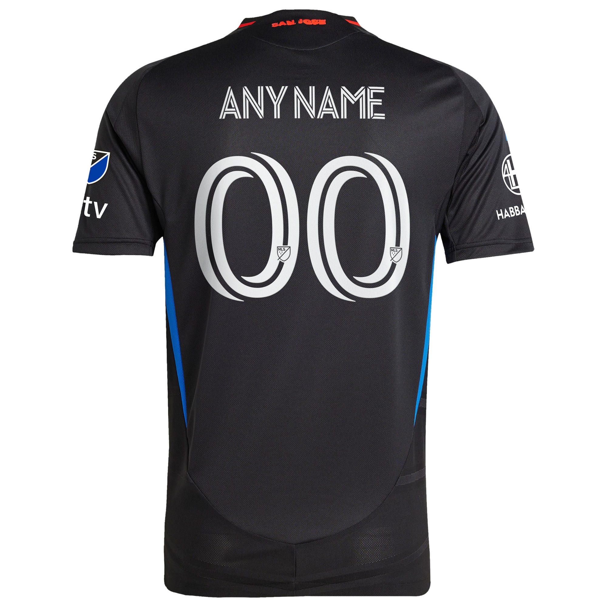 [SJH] San Jose Earthquakes 2025 Headliner Authentic Custom Jersey - Black