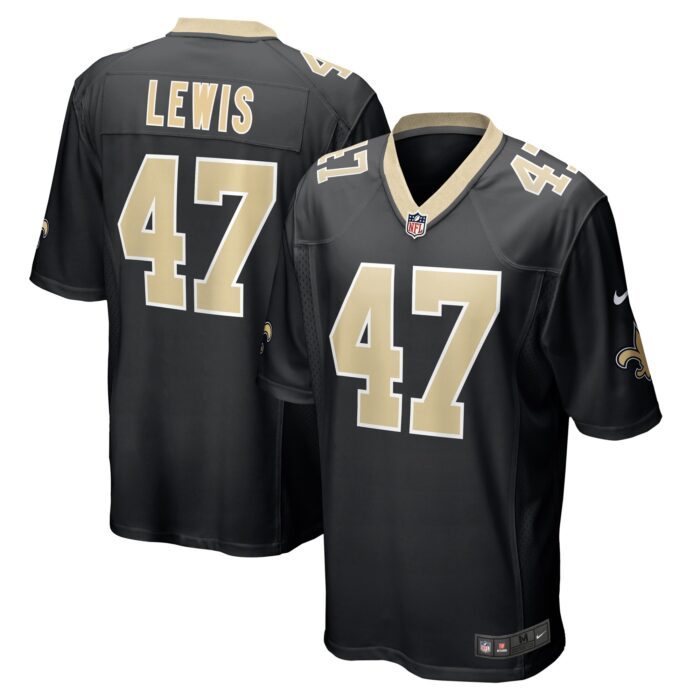 None Men's NO Saints Elite Authentic Jersey Football Apparel